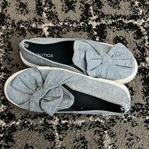 Nautica Blue Flats & Loafers Comfortable Style